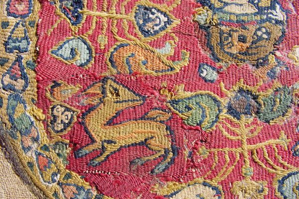 Egyptian Coptic Tapestry fragment, 5th-6th century